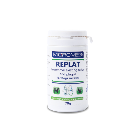 Micromed Vet 消炎抗菌牙石粉REPLAT 70g 