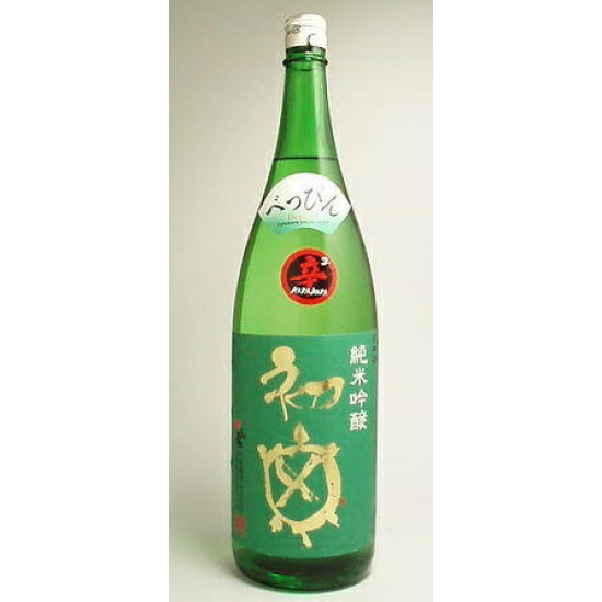 初亀 純米吟醸 べっぴん 辛2 (カラカラ) 1800ml