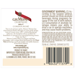 瑪姆 Grand Cordon香檳 750ml 瑪姆 Grand Cordon香檳 750ml